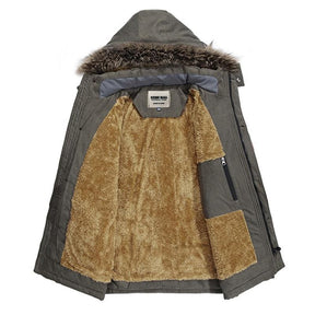 Parka d'Hiver Isolée pour Hommes - Chaleur et Style Intemporel