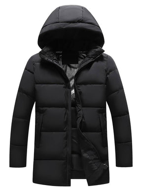 Veste d'hiver à Capuche pour Hommes - Élégante, Chaude et Pratique