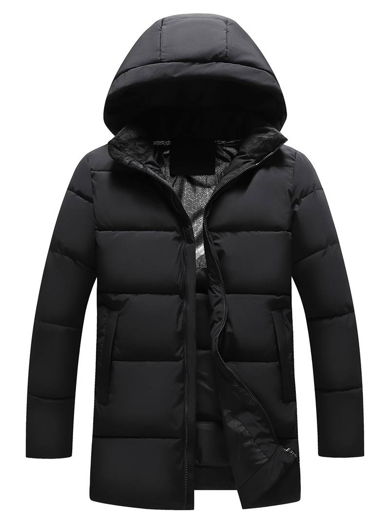 Veste d'hiver à Capuche pour Hommes - Élégante, Chaude et Pratique