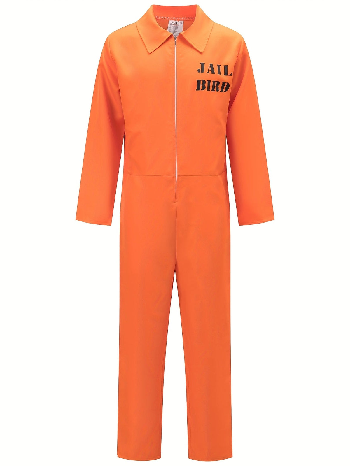Costume de Prisonnier Amusant pour Homme - Combinaison à Manches Longues et Confortable