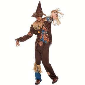 Costume Halloween Scarecrow pour Homme - Tenue Classique à Manches Longues