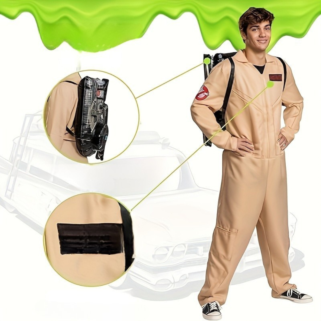 Costume d'Halloween Utilitaire pour Homme - Combinaison à Manches Longues et Confort Optimal