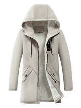 Veste à Capuche pour Hommes - Doublure en Polaire et Design Coupe-Vent