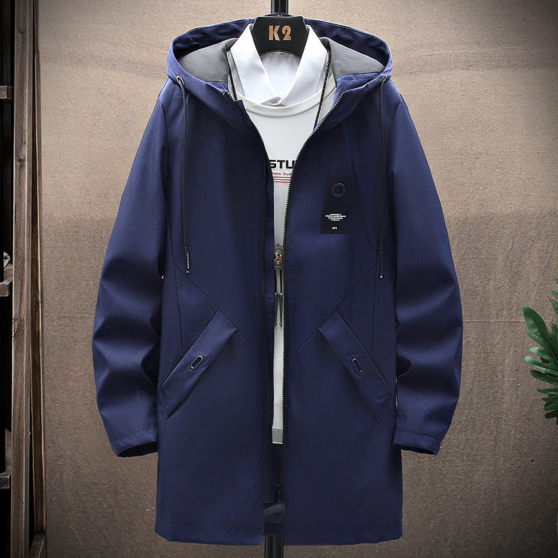 Veste à Capuche pour Hommes - Doublure en Polaire et Design Coupe-Vent
