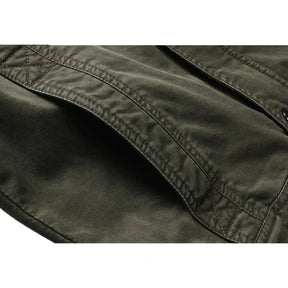 Veste Militaire Décontractée pour Hommes - Polyester Durable et Confortable