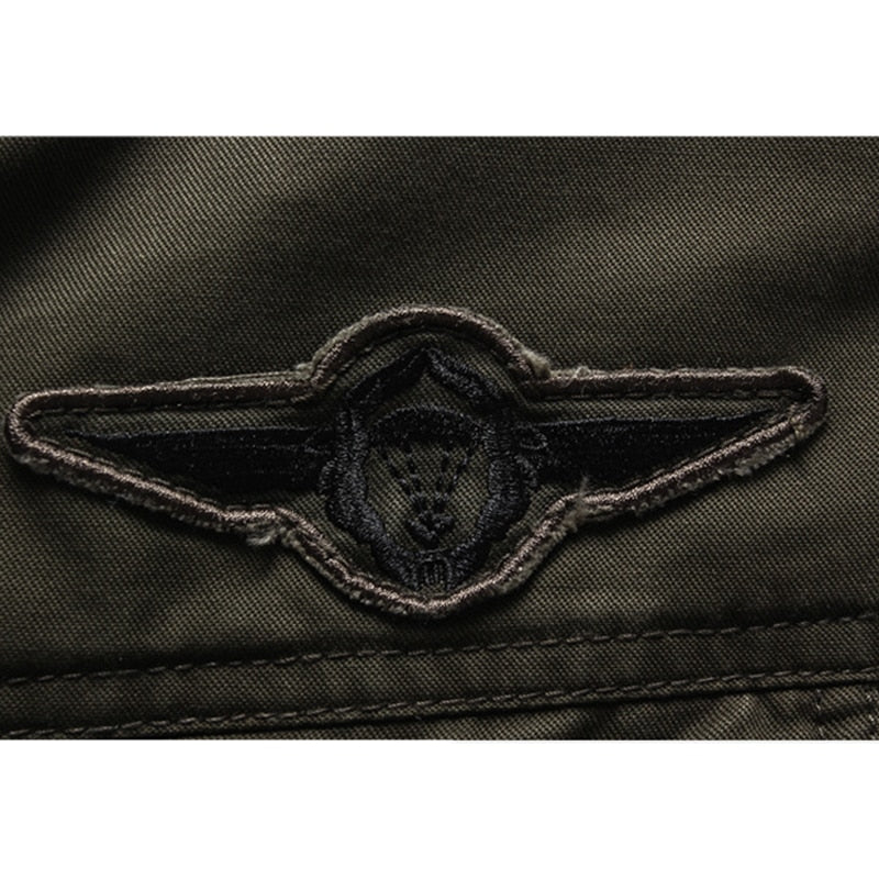 Veste Militaire Décontractée pour Hommes - Polyester Durable et Confortable