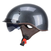 Casque de Moto Léger pour Homme - Protection UV et Confort Optimal
