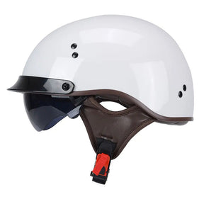 Casque de Moto Léger pour Homme - Protection UV et Confort Optimal