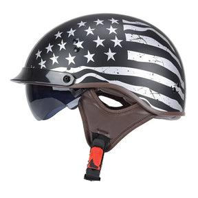 Casque de Moto Léger pour Homme - Protection UV et Confort Optimal