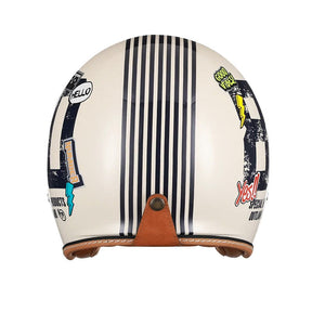 Casque de Moto Ouvert Léger - Confort et Protection Ultimes