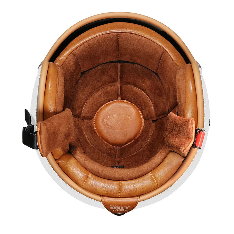 Casque de Moto Ouvert Léger - Confort et Protection Ultimes