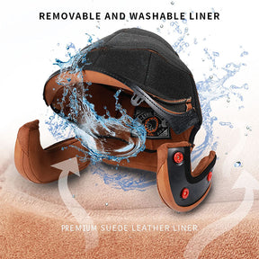 Casque de Moto Ouvert Léger - Confort et Protection Ultimes