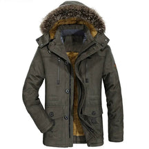 Parka Doublée en Peluche pour Hommes - Confort et Chaleur en Hiver