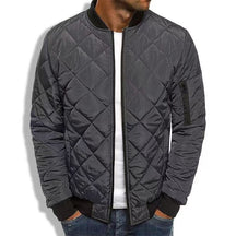 Veste Matelassée pour Hommes - Style et Confort avec Poche Zippée