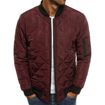 Veste Matelassée pour Hommes - Style et Confort avec Poche Zippée