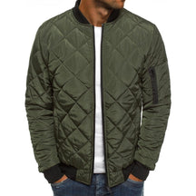 Veste Matelassée pour Hommes - Style et Confort avec Poche Zippée