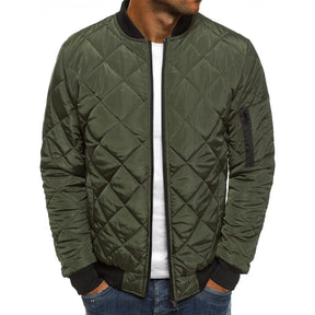 Veste Matelassée pour Hommes - Style et Confort avec Poche Zippée