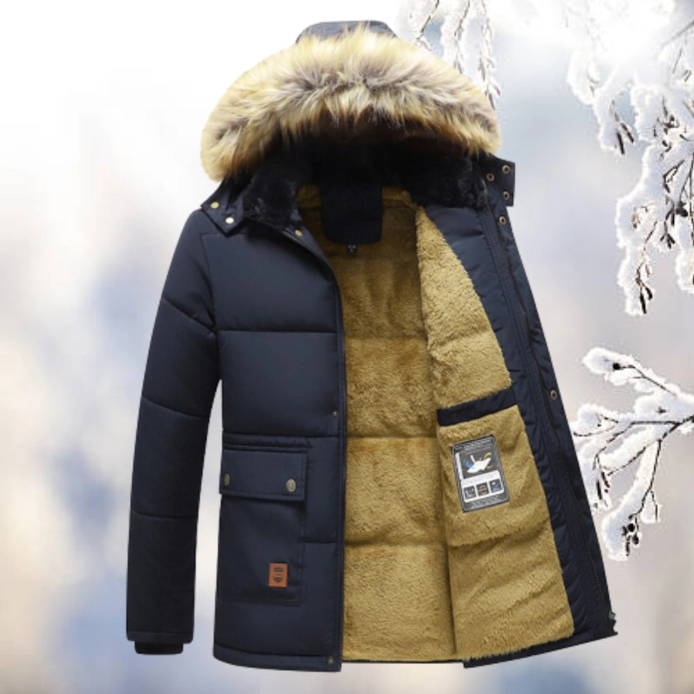 Parka Matelassé pour Hommes - Confort et Style en Hiver