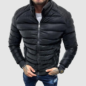 Veste Matelassée pour Hommes - Isolation et Style Moderne en Hiver