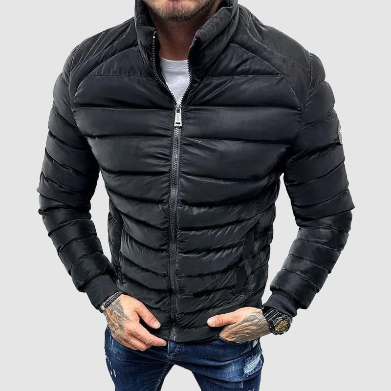Veste Matelassée pour Hommes - Isolation et Style Moderne en Hiver