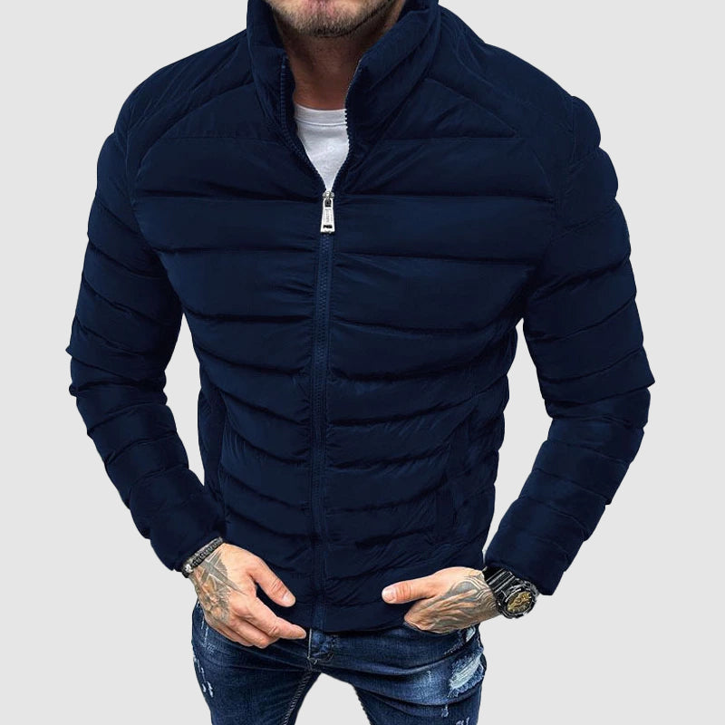 Veste Matelassée pour Hommes - Isolation et Style Moderne en Hiver