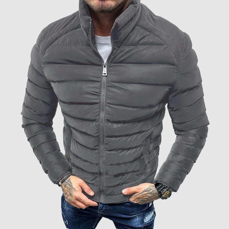 Veste Matelassée pour Hommes - Isolation et Style Moderne en Hiver