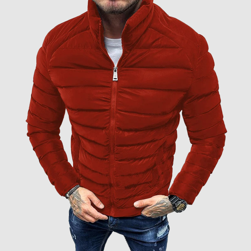 Veste Matelassée pour Hommes - Isolation et Style Moderne en Hiver