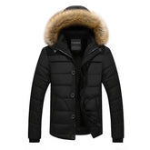 Manteau d'Hiver Matelassé pour Hommes - Style Élégant et Protection Hivernale