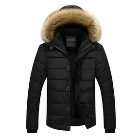 Manteau d'Hiver Matelassé pour Hommes - Style Élégant et Protection Hivernale
