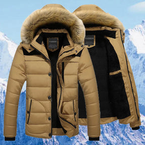 Manteau d'Hiver Matelassé pour Hommes - Style Élégant et Protection Hivernale