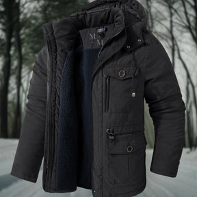 Parka pour Hommes Doublée en Sherpa - Chaud, Élégant et Pratique