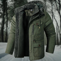 Parka pour Hommes Doublée en Sherpa - Chaud, Élégant et Pratique