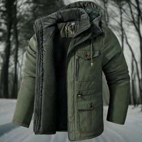 Parka pour Hommes Doublée en Sherpa - Chaud, Élégant et Pratique