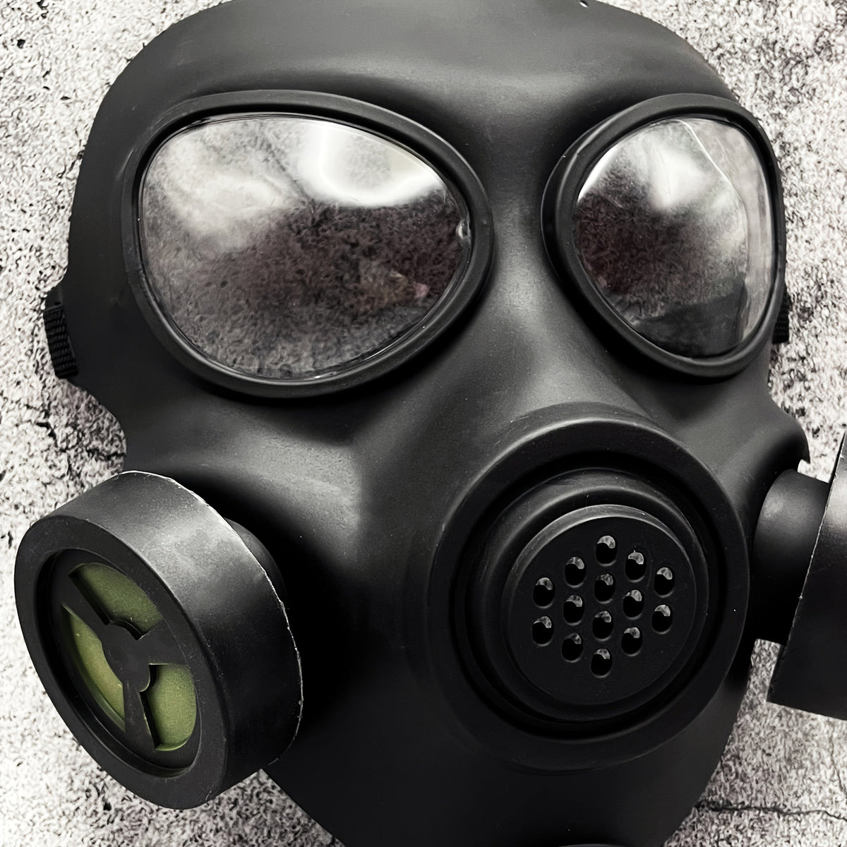 Masque à Gaz Tactique Halloween - Look Post-Apocalyptique Léger et Durable
