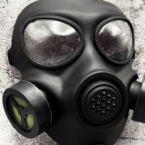 Masque à Gaz Tactique Halloween - Look Post-Apocalyptique Léger et Durable