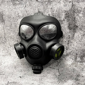 Masque à Gaz Tactique Halloween - Look Post-Apocalyptique Léger et Durable