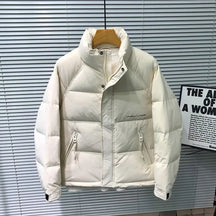 Veste en Duvet Épais pour Hommes - Chaud et Élégant pour Sorties Décontractées
