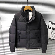 Veste en Duvet Épais pour Hommes - Chaud et Élégant pour Sorties Décontractées