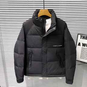 Veste en Duvet Épais pour Hommes - Chaud et Élégant pour Sorties Décontractées