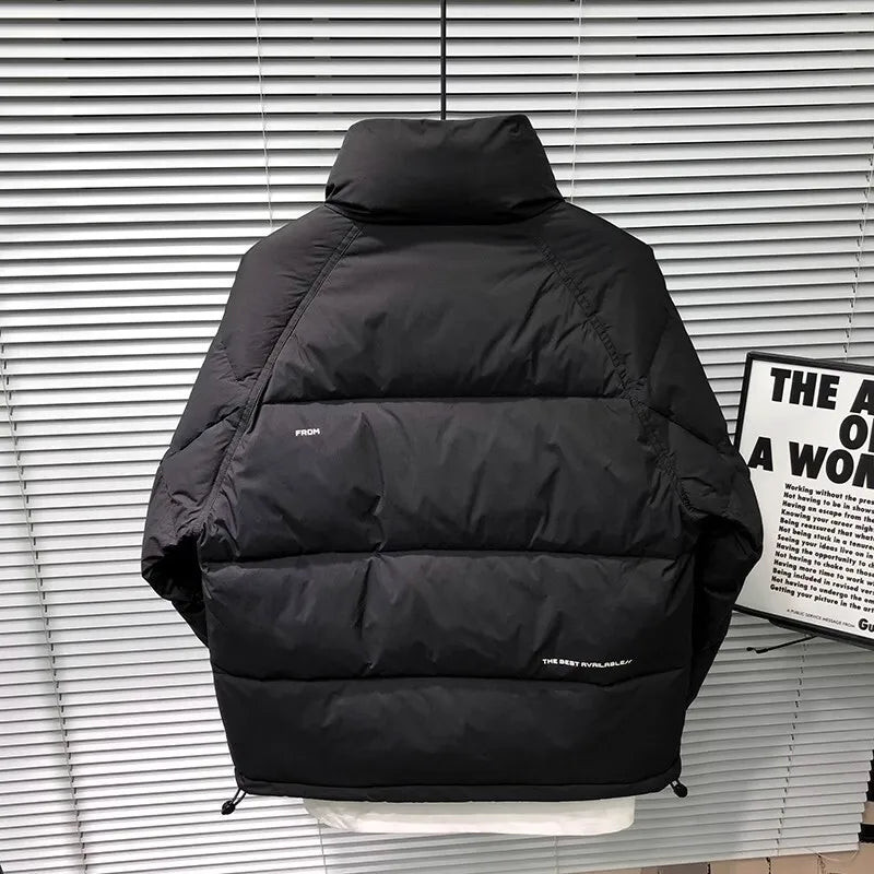 Veste en Duvet Épais pour Hommes - Chaud et Élégant pour Sorties Décontractées