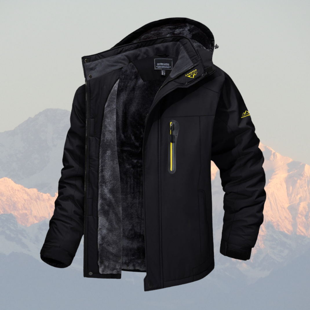 Veste d'hiver imperméable pour hommes - Confort et Protection contre les Intempéries