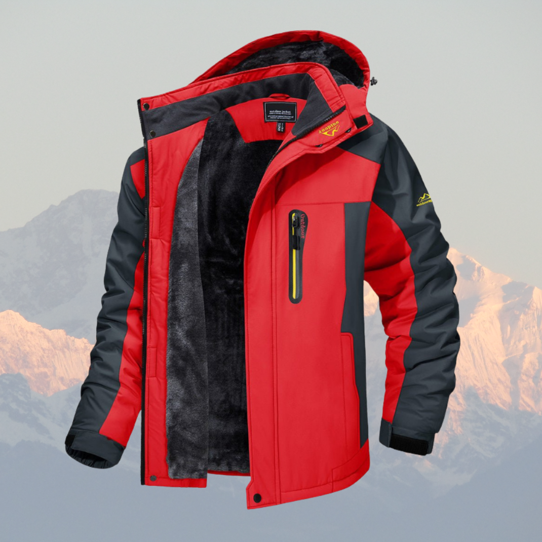 Veste d'hiver imperméable pour hommes - Confort et Protection contre les Intempéries