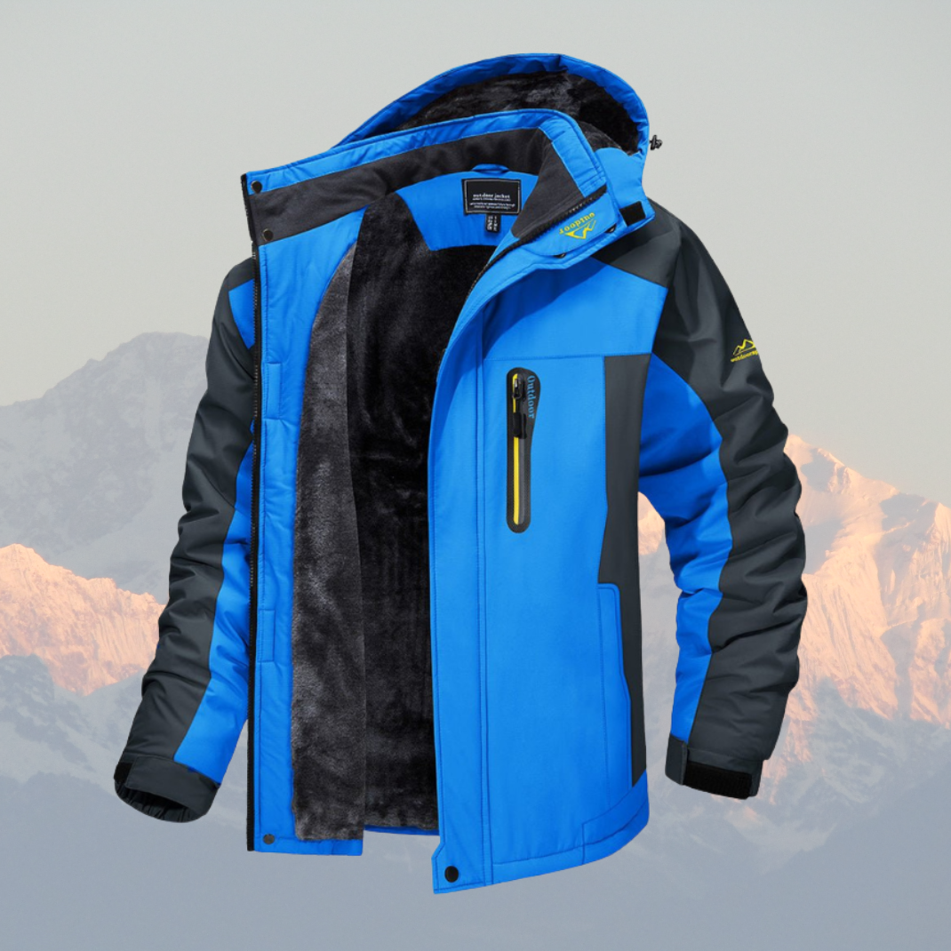Veste d'hiver imperméable pour hommes - Confort et Protection contre les Intempéries