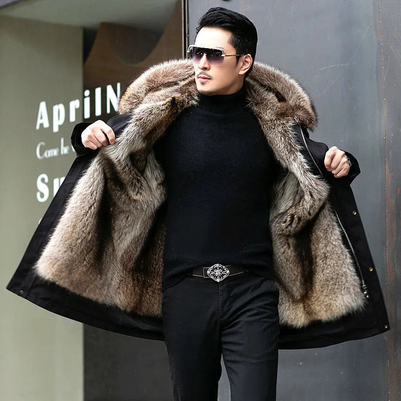 Parka d'hiver pour Hommes - Élégante, Chaude et Imperméable