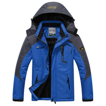Parka pour Hommes Résistante au Vent - Chaud avec Poches Zippées