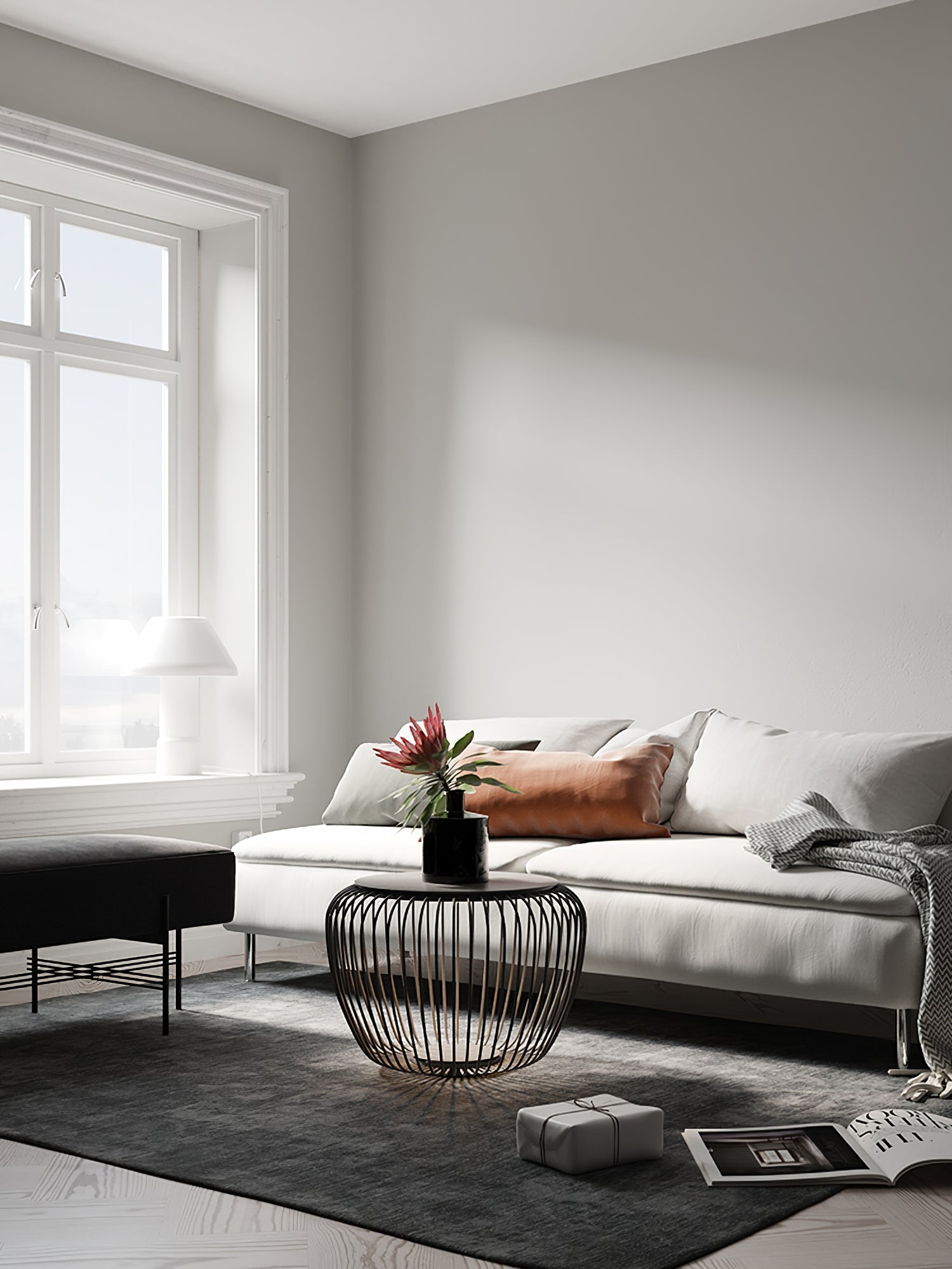 Lampe de Table Extérieure Élégante - Design Durable et Éclairage LED