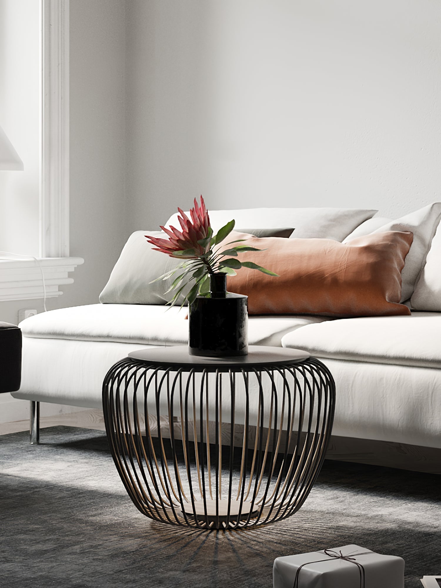 Lampe de Table Extérieure Élégante - Design Durable et Éclairage LED