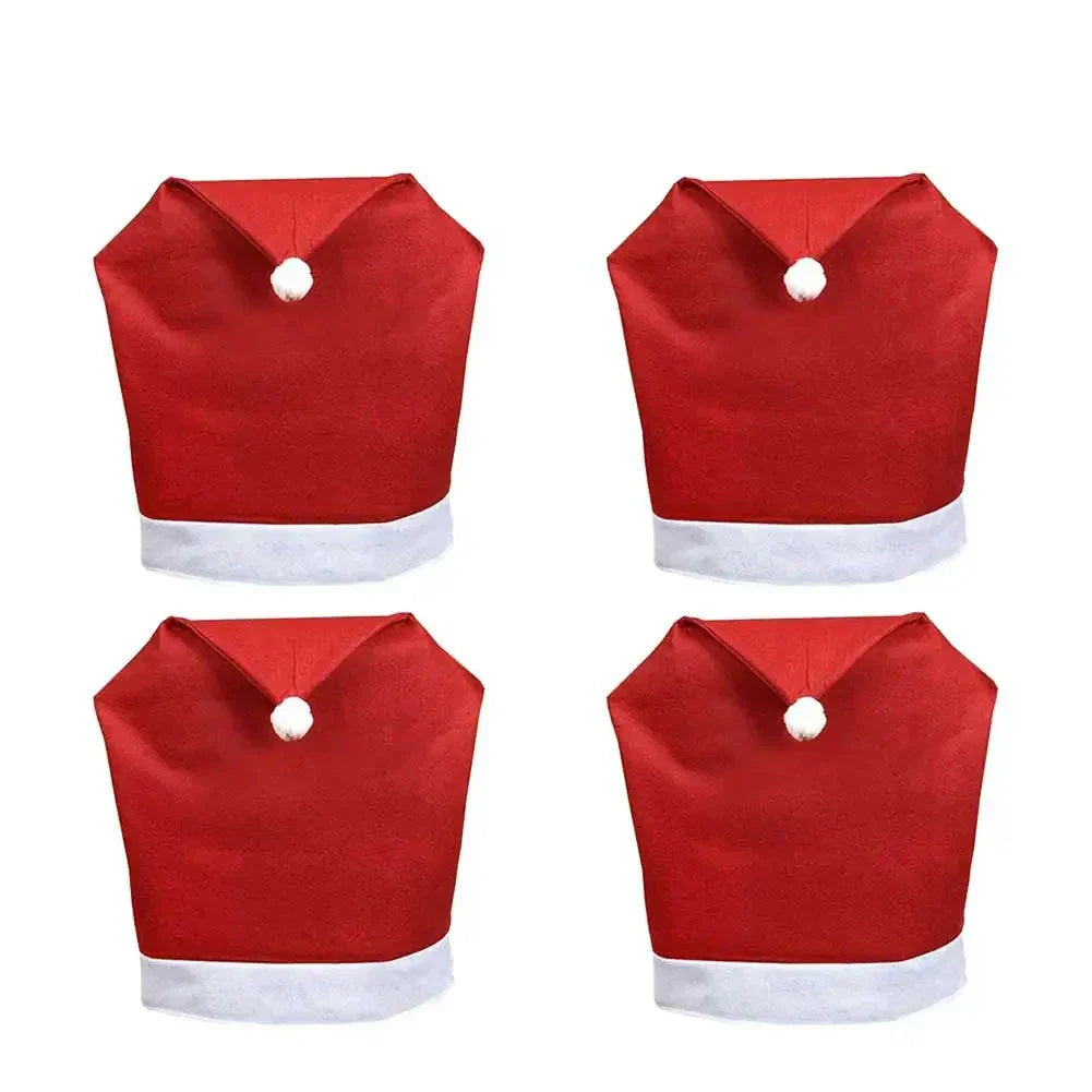 Housses de Chaises de Noël - Ambiance Festive et Élégante