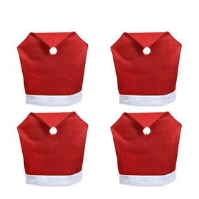 Housses de Chaises de Noël - Ambiance Festive et Élégante