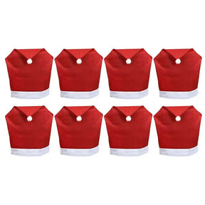 Housses de Chaises de Noël - Ambiance Festive et Élégante